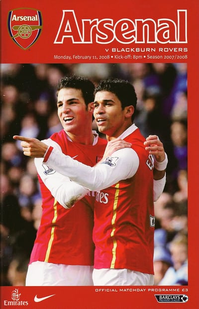 Arsenal FC v Blackburn Rovers FC